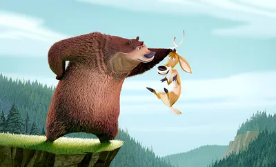 Картинки медведей из мультфильмов фотографии