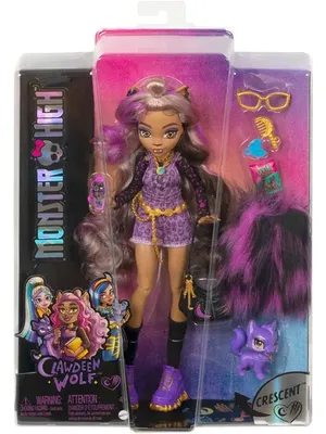 Кукла Монстер Хай Клодин Вульф - Пижамная вечеринка, HHK52 Monster High  160407215 купить за 980 300 сум в интернет-магазине Wildberries