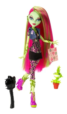 Monster High G3 Venus McFlytrap Fashion Doll with Pet Chewlian IN HAND |  eBay