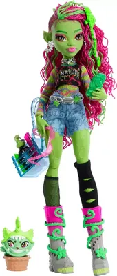 Finished my G3 Venus Mcflytrap custom doll!! :)) : r/MonsterHigh