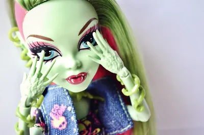 Finished my G3 Venus Mcflytrap custom doll!! :)) : r/MonsterHigh