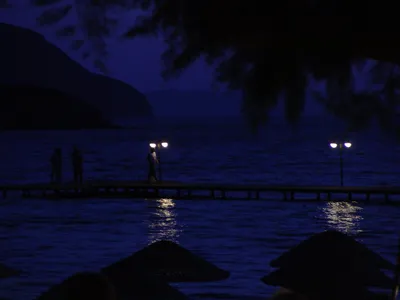 Море ночью - красивые фото