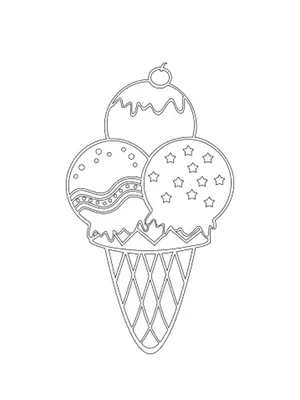 Как нарисовать мороженое? Акварелью или другими красками - YouLoveIt.ru