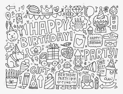 рисунок нарисовать день рождения рисунком гладкого цвета PNG , рисунок  крысы, рисунок на день рождения, день рождения PNG картинки и пнг рисунок  для бесплатной загрузки