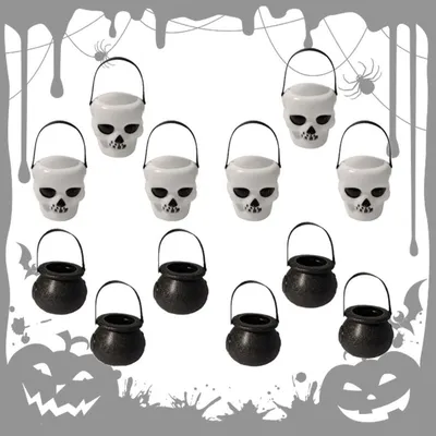 черно белый бесшовный узор с тыквами на Хэллоуин PNG , хэллоуин призрак,  хэллоуин мультфильм, Хэллоуин PNG рисунок для бесплатной загрузки