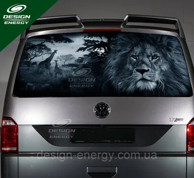 Реклама на заднем стекло авто | Printshok.by