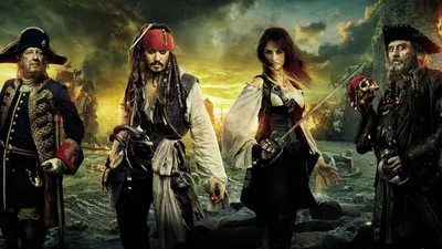 Обои Пираты Карибского моря, персонажи 2560x1440 скачать бесплатно на рабочий  стол