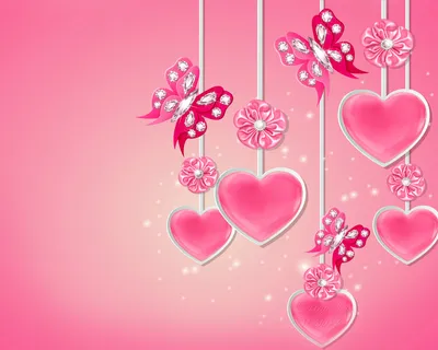 Скачать обои Праздники День святого Валентина, силуэт влюбленных с сердцем  на рабочий стол 1280x1024