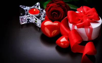 Скачать обои День Святого Валентина Сердце в розах на рабочий стол из  раздела картинок День Святого Валентина