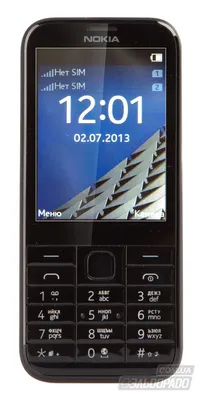 Дигишоп: Задняя крышка для Nokia 225/225 Dual (черный) купить с доставкой  по России от 130 руб.