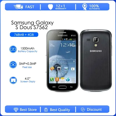 Кнопочный телефон Samsung GT-C5212 Duos купить по низким ценам в  интернет-магазине Uzum (797739)