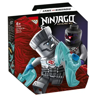 Конструктор ЛЕГО Ниндзяго 71731 ''Легендарные битвы: Зейн против  Ниндроида'' LEGO Ninjago