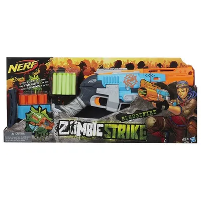 NERF Zombie Strike Blaster | Kids Review | Family Time | Kidspot