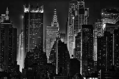 Черно-белый Нью-Йорк | Black and white New York | healthcare911