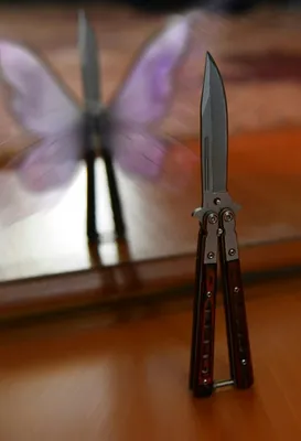 Игрушечный нож-бабочка MASKBRO Поверхностная закалка - купить в Москве,  цены на Мегамаркет