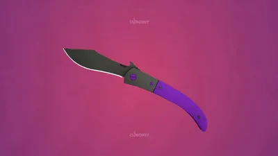 Охотничий нож CS:GO градиент (бензин) – купить в магазине «Ушатайка»