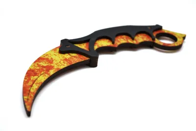 Набор ножей деревянных из игры CS-GO, КС-ГО, Стандофф 2 - купить с  доставкой по выгодным ценам в интернет-магазине OZON (992240352)