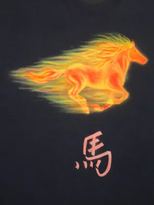 Running horse - огненная лошадь подушка (цвет: белый) | Все футболки  интернет магазин футболок. Дизайнерские футболки, футболки The Mountain,  Yakuza, Liquid Blue