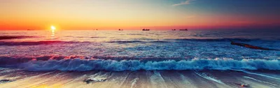 Море пляж закат (69 фото) - 69 фото