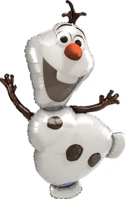 3D наклейка снеговик Олаф: купить виниловый стикер Холодное сердце в  интернет магазине Toyszone.ru