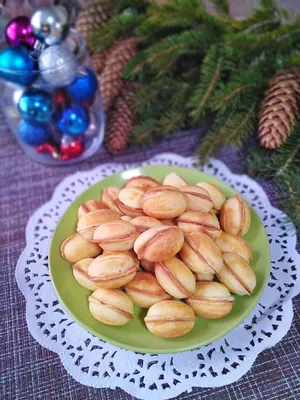 Печенье орешки со сгущенкой - рецепт автора Наталья Малыхина