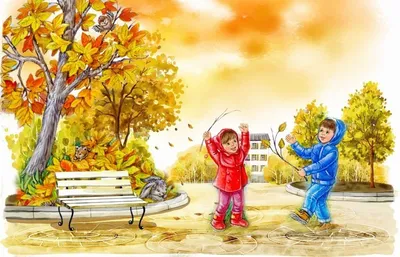 Картинки лето осень детям (70 фото) » Картинки и статусы про окружающий мир  вокруг