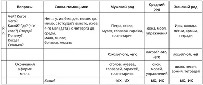 Рабочий лист \"Падежи имен существительных\" - Елена Маслова - скачать на  Wildberries Цифровой | 151133