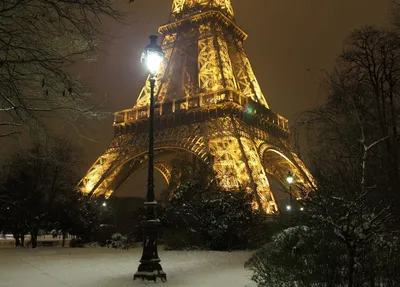 Зима в Париже - фото и картинки: 58 штук