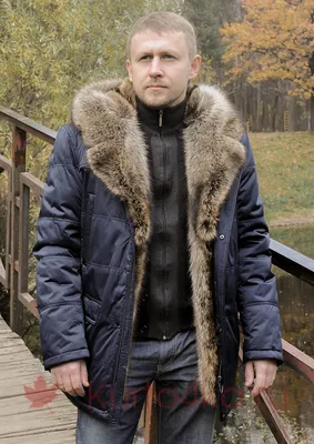 Купить Мужская парка с мехом James недорого из интернет магазина в  Санкт-Петербурге