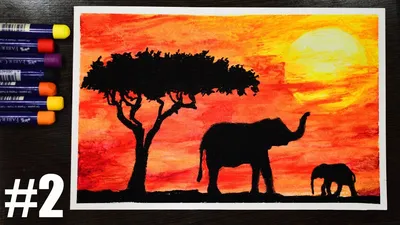 Рисунок Масляной Пастелью Для начинающих Закат Oil Pastel drawing for  beginners Sunset - YouTube | Рисунки пастелью, Масляная пастель, Пастель