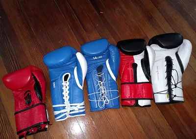 Детские перчатки для бокса Adidas Hybrid 80 6 унций