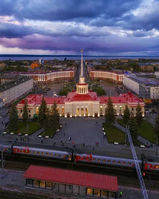 Площадь Гагарина, Петрозаводск. Фотограф Михаил Проскалов