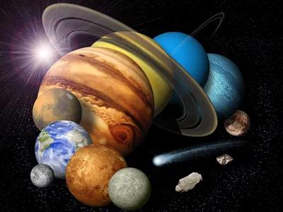 Картинки планеты солнечной системы по размеру от солнца с названиями (63  фото) » Картинки и статусы про окружающий мир вокруг