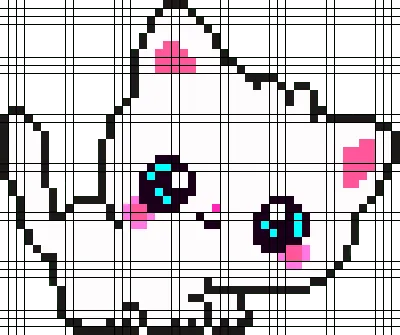 Pixel arts «Kitty» ☆ 56 arts