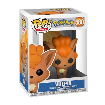 Amazon.com: Funko Pop! Games: Pokemon - Vulpix Vinyl Figure