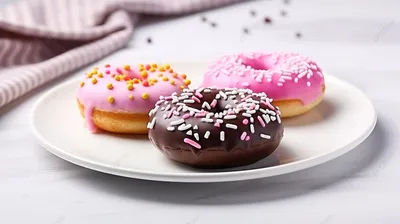 Купить 18 пончиков в комбо наборе Roni's Donuts в СПб