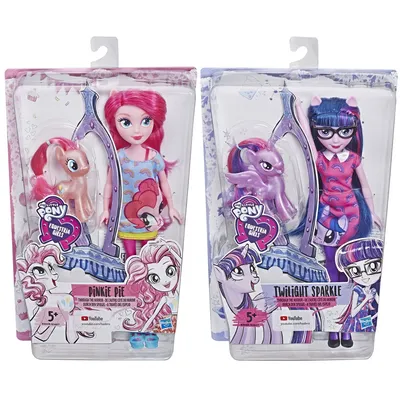 Купить игровой набор My Little Pony Equestria Girls Пони и кукла Девочки  Эквестрии в ассортименте, цены на Мегамаркет
