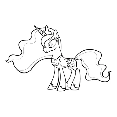 Пони Princess Luna (My Little Pony B7815) - купить в Украине |  Интернет-магазин karapuzov.com.ua