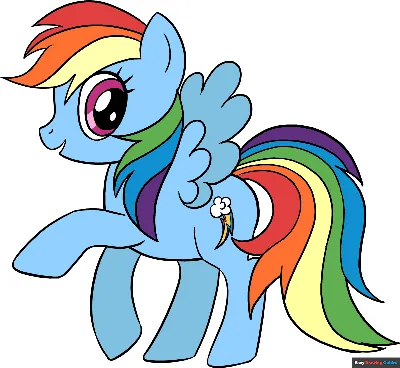 My Little Pony Rainbow Dash Styling Pony, Kids Toys for Ages 3 Up, Gifts  and Presents - Walmart.com