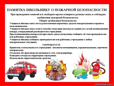 Купить Стенд \"Уголок пожарной безопасности в школе\" в Ташкенте, Узбекистане  | PosterTb
