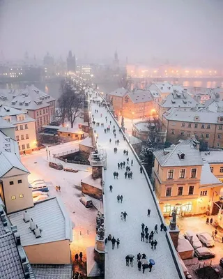 Прага в январе, отдых и погода в Праге (Чехия)