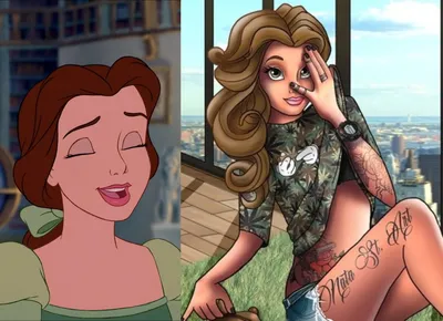 Даже примерные принцессы Disney хотели бы хоть немного побыть современной  «плохой девочкой» | Интересные факты и новости | Дзен