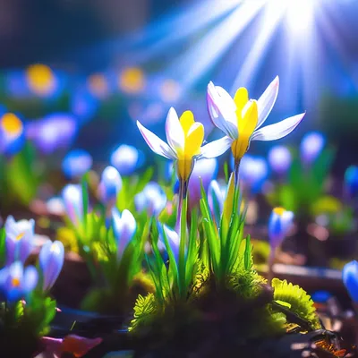 Весна: пробуждение природы» — создано в Шедевруме