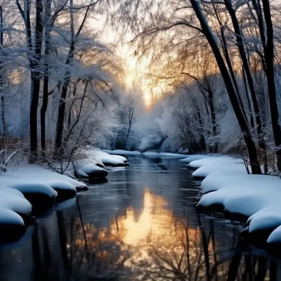 Неописуемая красота природы, зима , …» — создано в Шедевруме