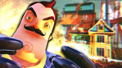 Страшный Дом Соседа с Жуткой Тайной! - Hello Neighbor Alpha 3 ( Привет Сосед  ) | Filipin is bro | Дзен