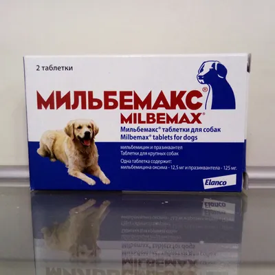 Купить МИЛЬБЕМАКС Антигельминт для крупных собак (цена за 1 таблетку) -  доставка, цена и наличие в интернет-магазине и аптеках Доктор Вет