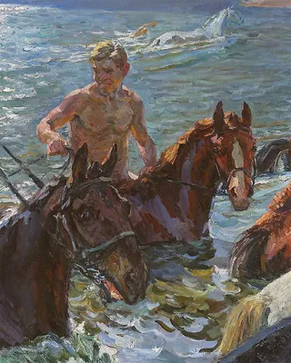 Картина по номерам Табун коней на рассвете , Rainbow Art, GX43895 -  описание, отзывы, продажа | CultMall