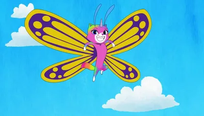 Радужно-бабочково-единорожная кошка | Кто из персонажей уже успел  понравиться тебе больше всех?🌈💖 | By Nickelodeon | Facebook