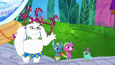 Мультсериал «Радужно-бабочково-единорожная кошка» – детские мультфильмы на  канале Карусель