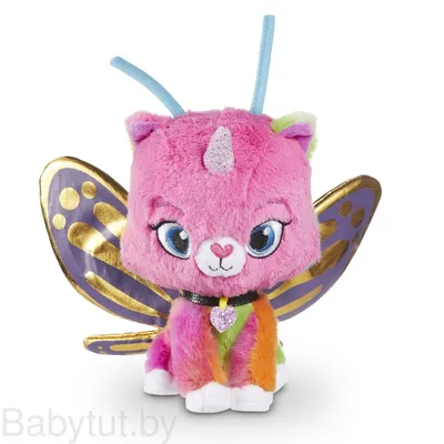 Мягкие игрушки Радужно бабочково единорожная кошка
